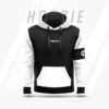 Black and White China Winter hoodie