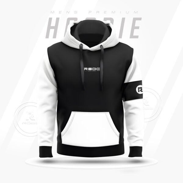 Black and White China Winter hoodie